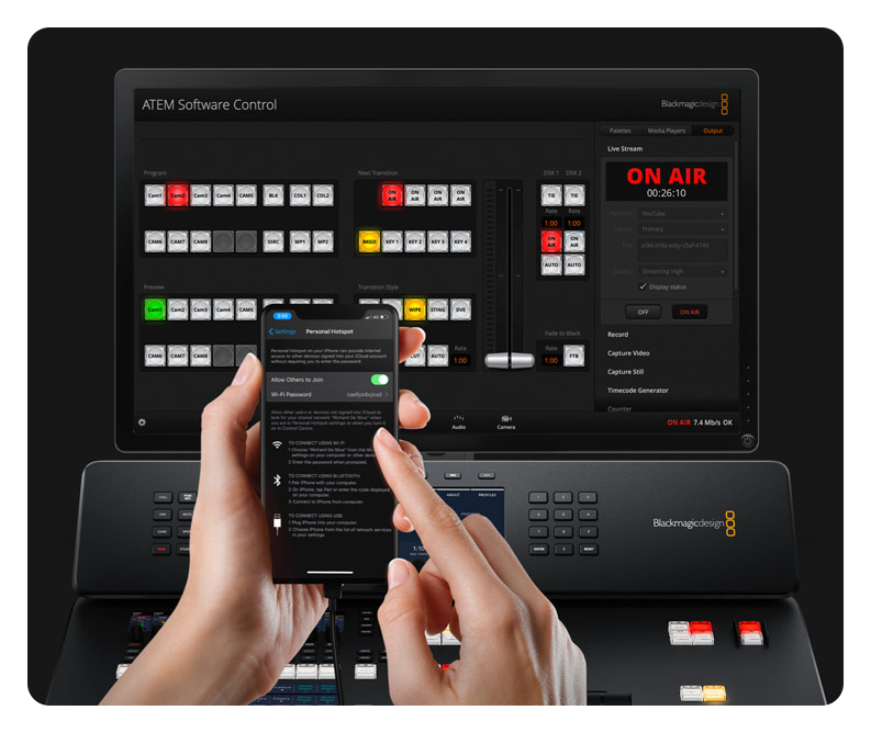 BlackMagic Design ATEM Television Studio 4K8 LN135916 - SWATEMTVSTC ...
