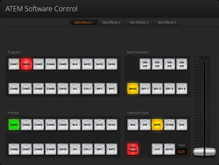 atem constellation software control