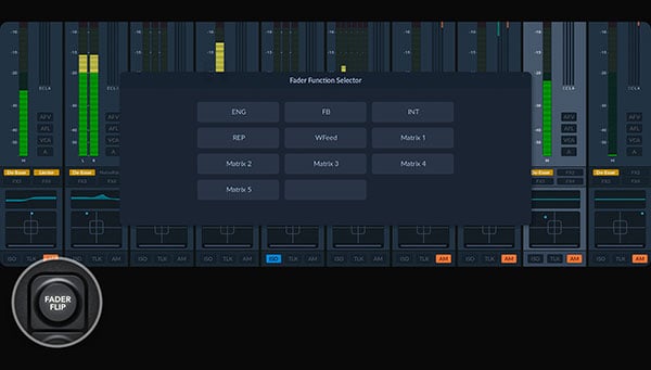 Blackmagic Design Fairlight Panel interface
