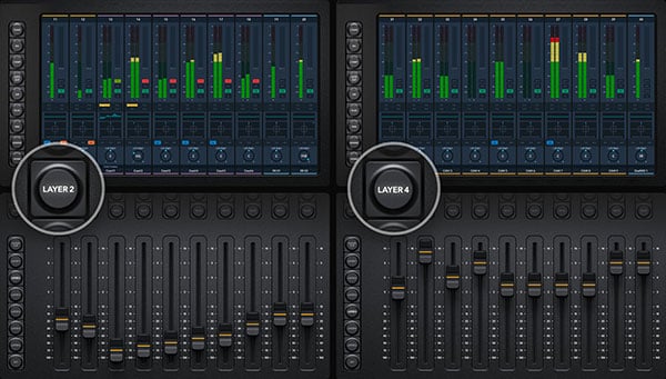 Blackmagic Design Fairlight Panel interface