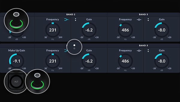 Blackmagic Design Fairlight Panel interface