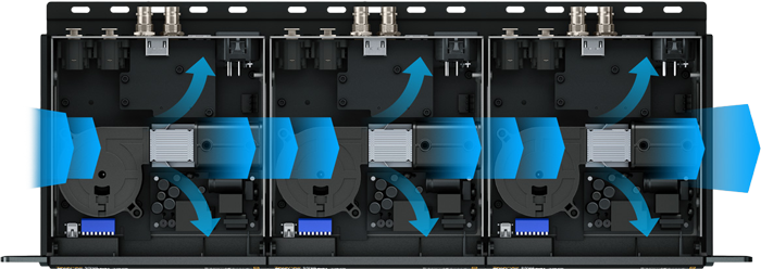 blackmagic teranex mini thermal design