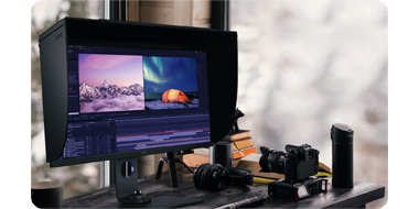 BenQ SW271C 27in 4K PhotoVue Monitor with Calibrite ColorChecker Display Pro