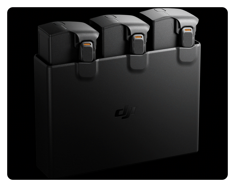 DJI Avata 2 Two-Way Charging Hub charging batteries