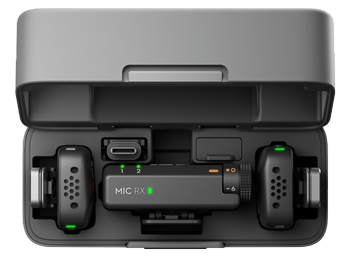 DJI Mic Mini kit in active charge case