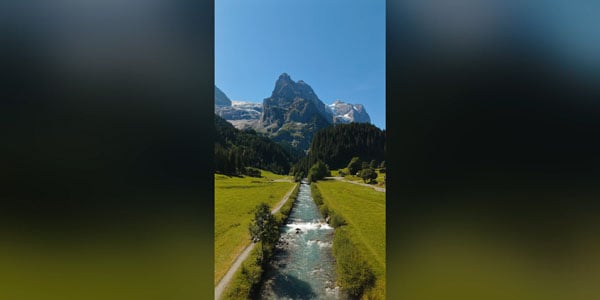 dji mini 5 pro verticle shooting example