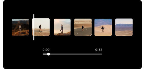 Illustration of DJI Fly App Smartphone Video editing 