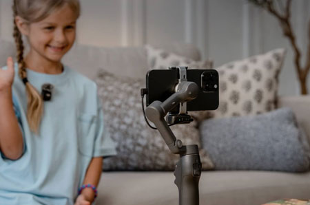 dji osmo mobile connected to dji mic