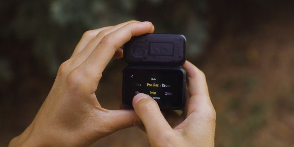 dji osmo nano pre-rec setting
