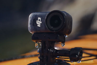 dji osmo nano splashed with water