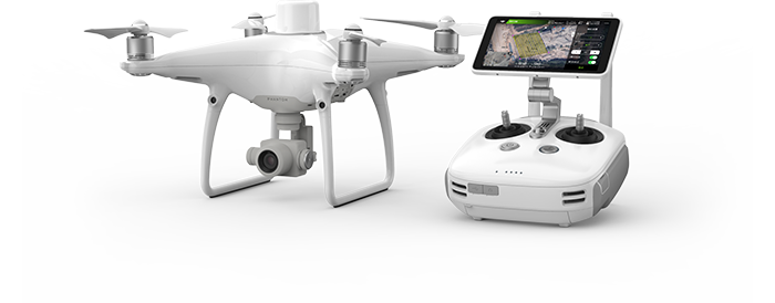 DJI Phantom 4 RTK + D-RTK 2 Mobile Station Combo Drone UAS
