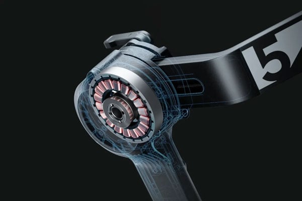 x-ray image of the DJI RS 5 highlighting the new motor
