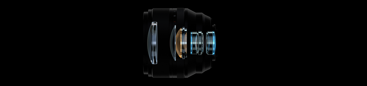 X Ray view of Fujifilm Fujinon XF56mm F1.2 R WR Lens construction
