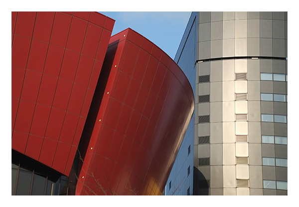sample image of buildings taken with the fujifilm x lens