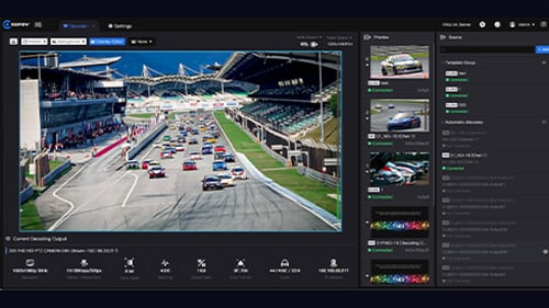 real-time preview interface