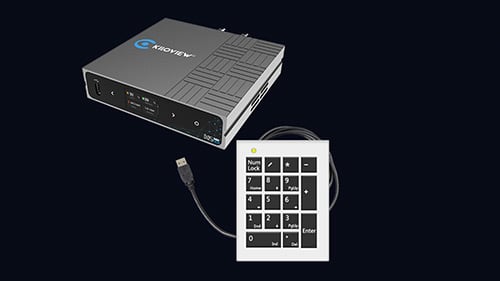 kiloview n5 with usb keypad