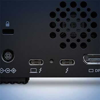 1big dock rear dual Thunderbolt ports