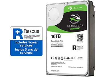 LaCie Rescue Data Recovery Service and Seagate Barracuda Compute HardDrive