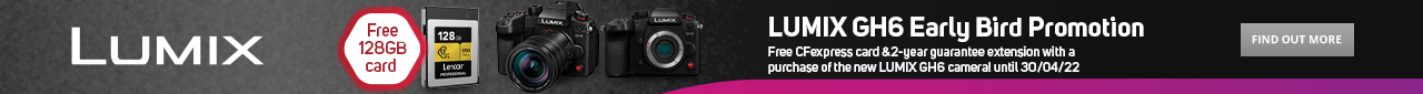 Panasonic LUMIX GH6 Digital Mirrorless Camera Early Bird Promotion