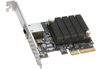 Solo10G 10BASE-T Ethernet PCIe Card
