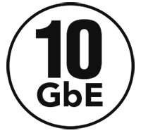 10gbe text icon