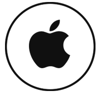 Apple logo icon