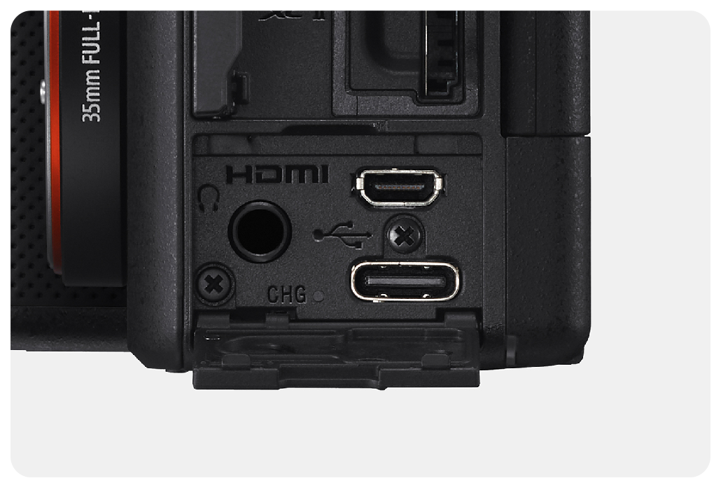 Sony A7C USBC Connectivity