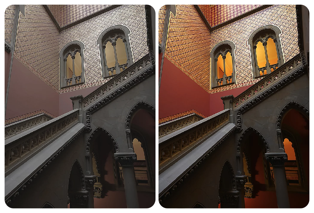 Sony A7C Sample comparing s-log colours