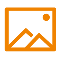 orange picture icon