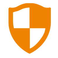 orange shield icon