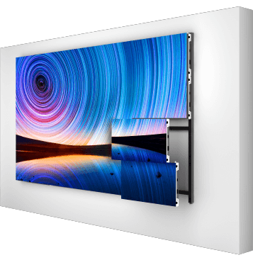 micro led display wall mounted