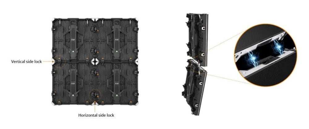 absen pl panel locks