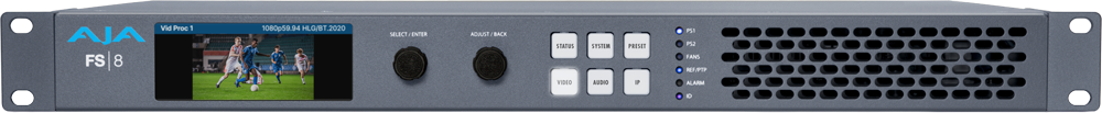 AJA FS8 Hybrid SDI/IP Media Processor