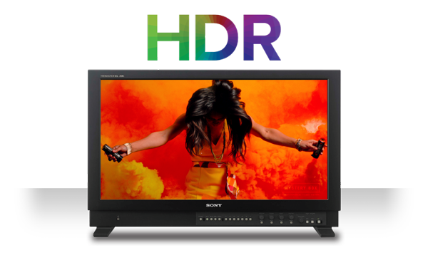 example hdr image from the aja iox3 on a sony monitor