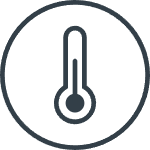 Overheating icon