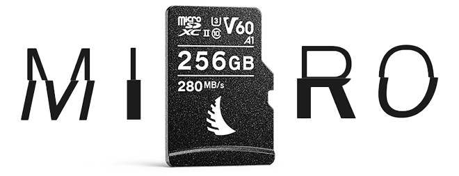 Angelbird 256GB AV PRO MICROSD V60 Memory Card