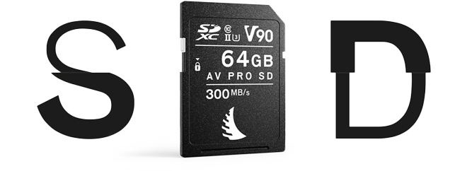 Angelbird 64GB AV PRO SD V90 Memory Card