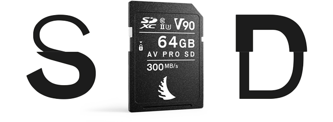 Angelbird 64GB AV PRO SD V90 Memory Card