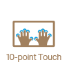 10 point touch spec icon