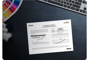 asus proart pa147cdv touch screen monitor calibration report