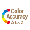 colour accuracy spec icon