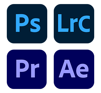 adobe software logos