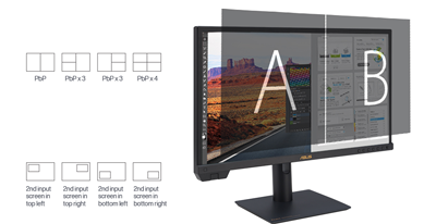 ProArt PA24US with picture in picture and picture by picture overlay options