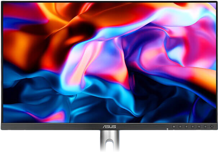 front view of the asus proart monitor with backlight sensor