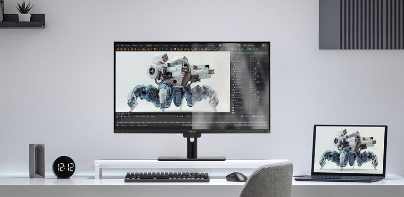 asus proart monitor luxpixel technology comparison