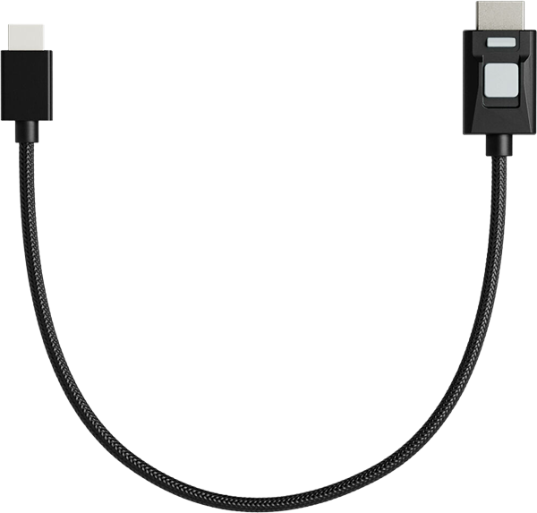 Atomos 4K60 HDR Locking Full HDMI to Mini-HDMI High-Speed Cable