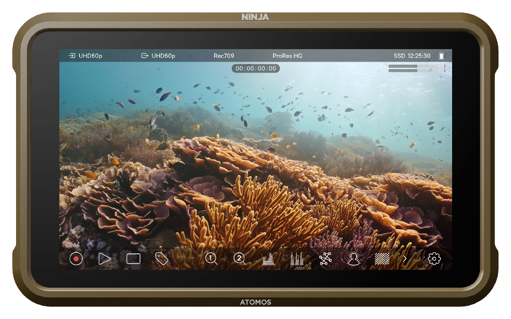 【使用1回】ATOMOS NINJA 5インチ 1000nit HDRモニター Amazon.com: Atomos Ninja V Ninja V 4Kp60 10bit HDR Daylight