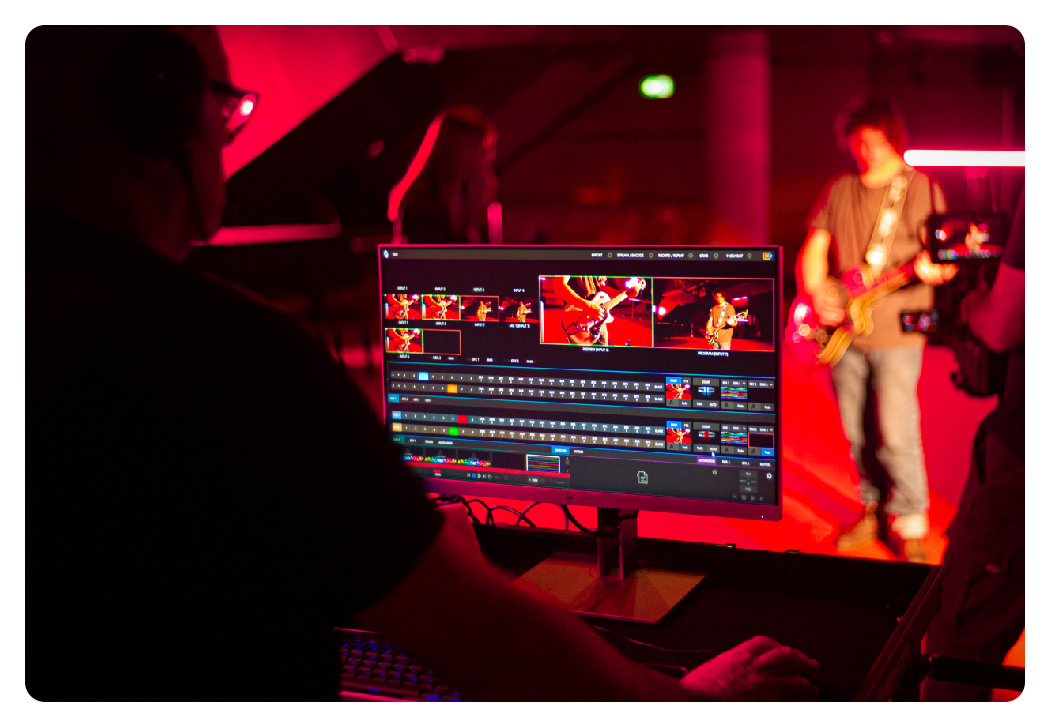 Image showing ndi workflow with atomos ninja in use, Atomos Ninja