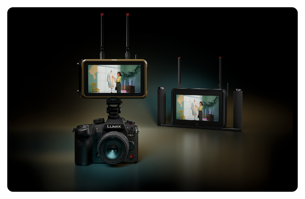 atomos ninja using panasonic lumix gh6 and atomos connect for remoteview workflow, Atomos Ninja