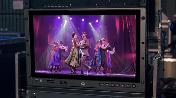 rack mounted atomos shogun in a control room
